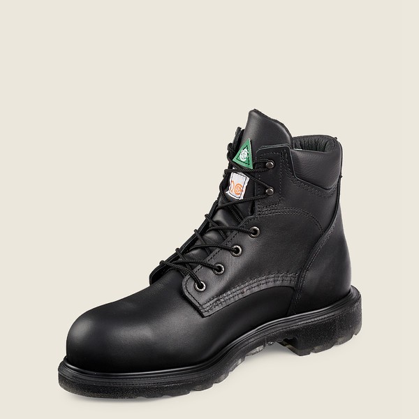 Red Wing Safety Bot Erkek - Supersole® 2.0 - 6-Inch Csa Toe - Siyah - 79MHTYCIF